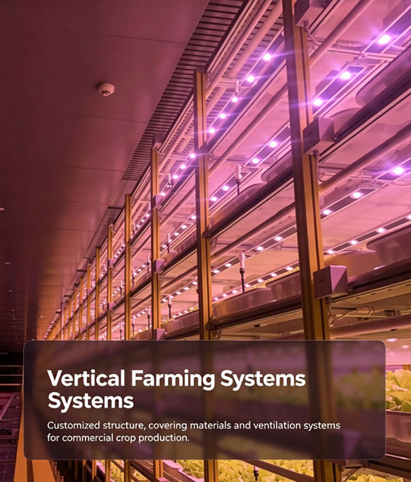 Vertical Farming Plant Factory, Indoor Hydroponic Greenhouse System